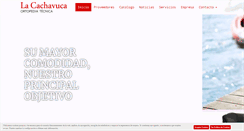 Desktop Screenshot of lacachavuca.com